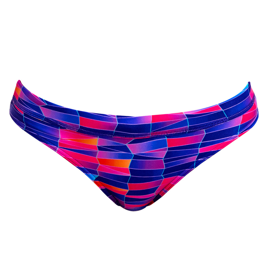 Funkita Sport Bikini Broekje Warped Waves