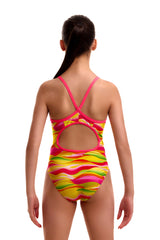 Funkita Meisjes Badpak Diamond Back Custard Cakes