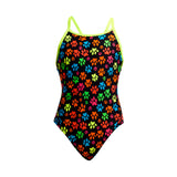 Funkita Girls' Diamond Back Swimsuit Pawsome product view