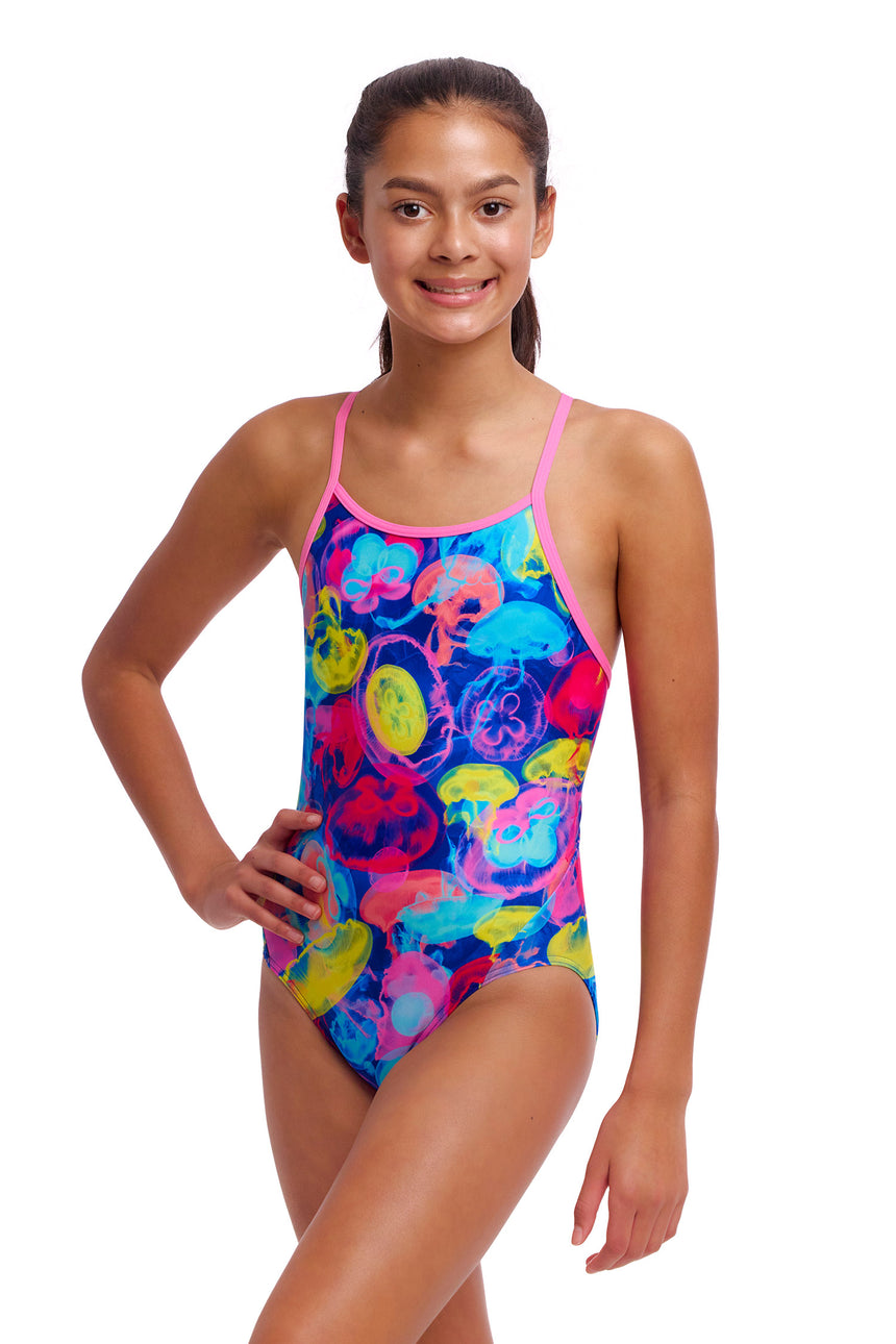 Funkita Girls Swimsuit Diamond Back Sting Stung