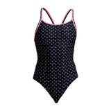 Funkita Women's Diamond Back Swimsuit Be Positive product view