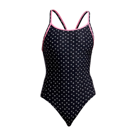 Funkita Women's Diamond Back Swimsuit Be Positive product view