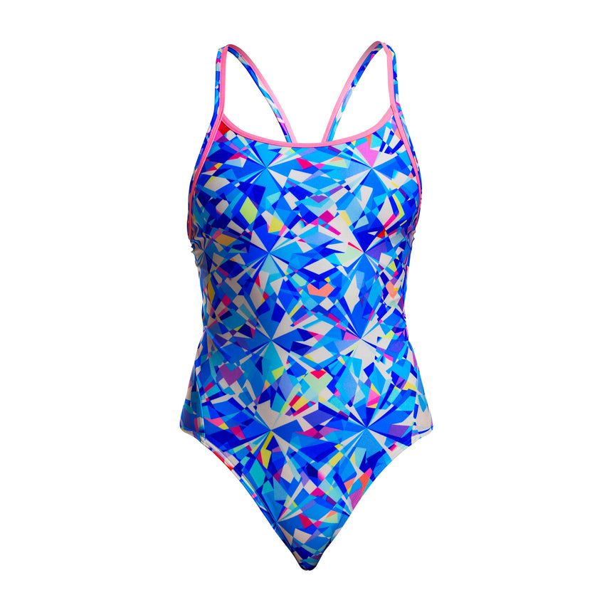 Funkita Women's Diamond Back Swimsuit Crystal Mess product view