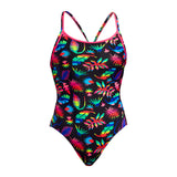 Funkita Swimsuit Diamond Back Lost Leaf