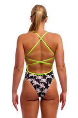 Funkita Badpak Strapped In Palm Night