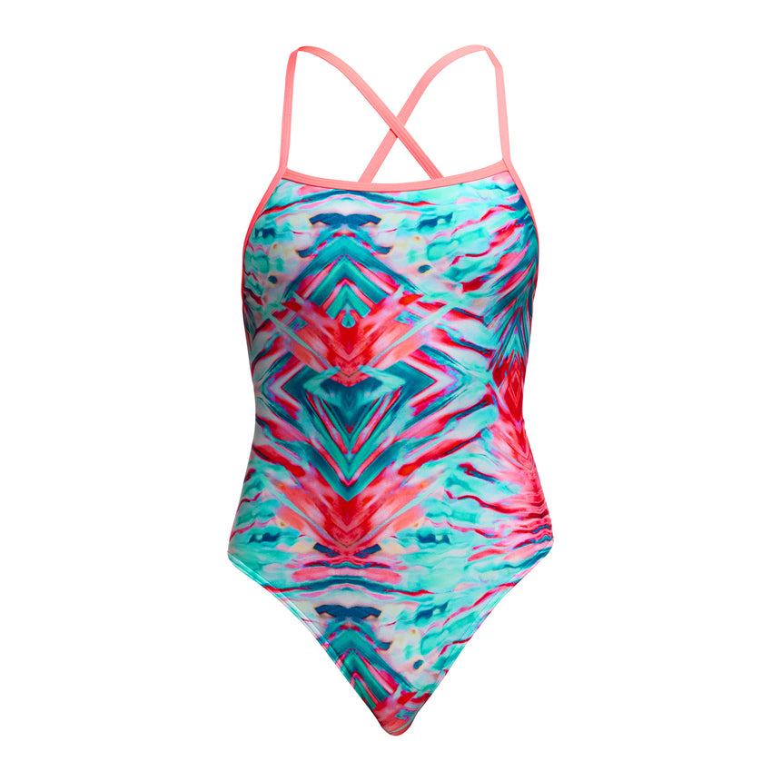 Funkita Badeanzug Strapped In Ripple Reflect