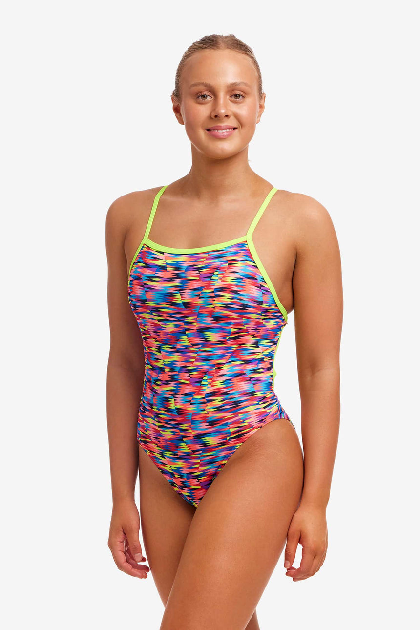 Funkita Ladies Tie Me Tight One Piece Go Gammon