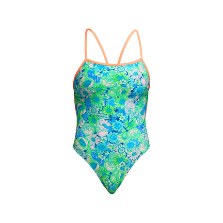Funkita Dames badpak Single Strength Green Green Grass