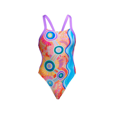 Funkita Dames badpak Brace Free Kulin Colour