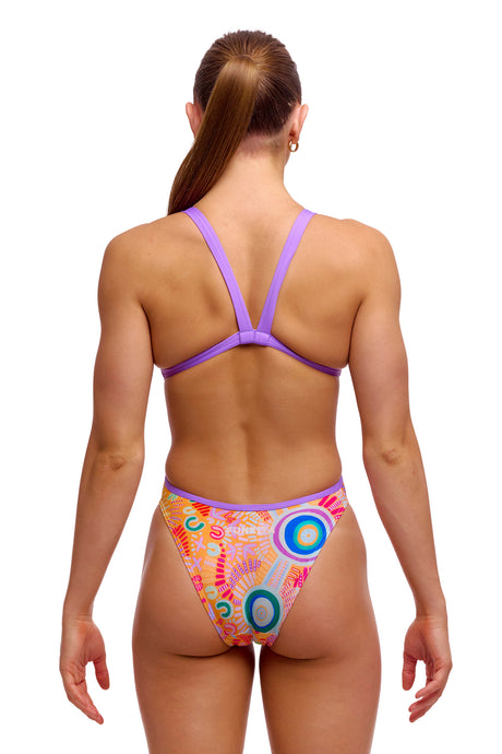 Funkita Dames badpak Brace Free Kulin Colour