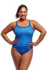 Funkita Dames badpak Locked In Lucy Pebble Beach