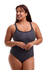 Funkita Badeanzug Locked In Lucy Pin Stripe
