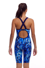 Funkita Meisjes Badpak Fast Legs Wing Streak