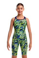 Funkita Meisjes Badpak Fast Training Scaled Back