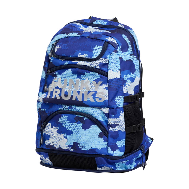 Funky Trunks Elite Squad Backpack Clean Marine front view