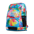 Funky Trunks Elite Squad Backpack Falling Colours front view