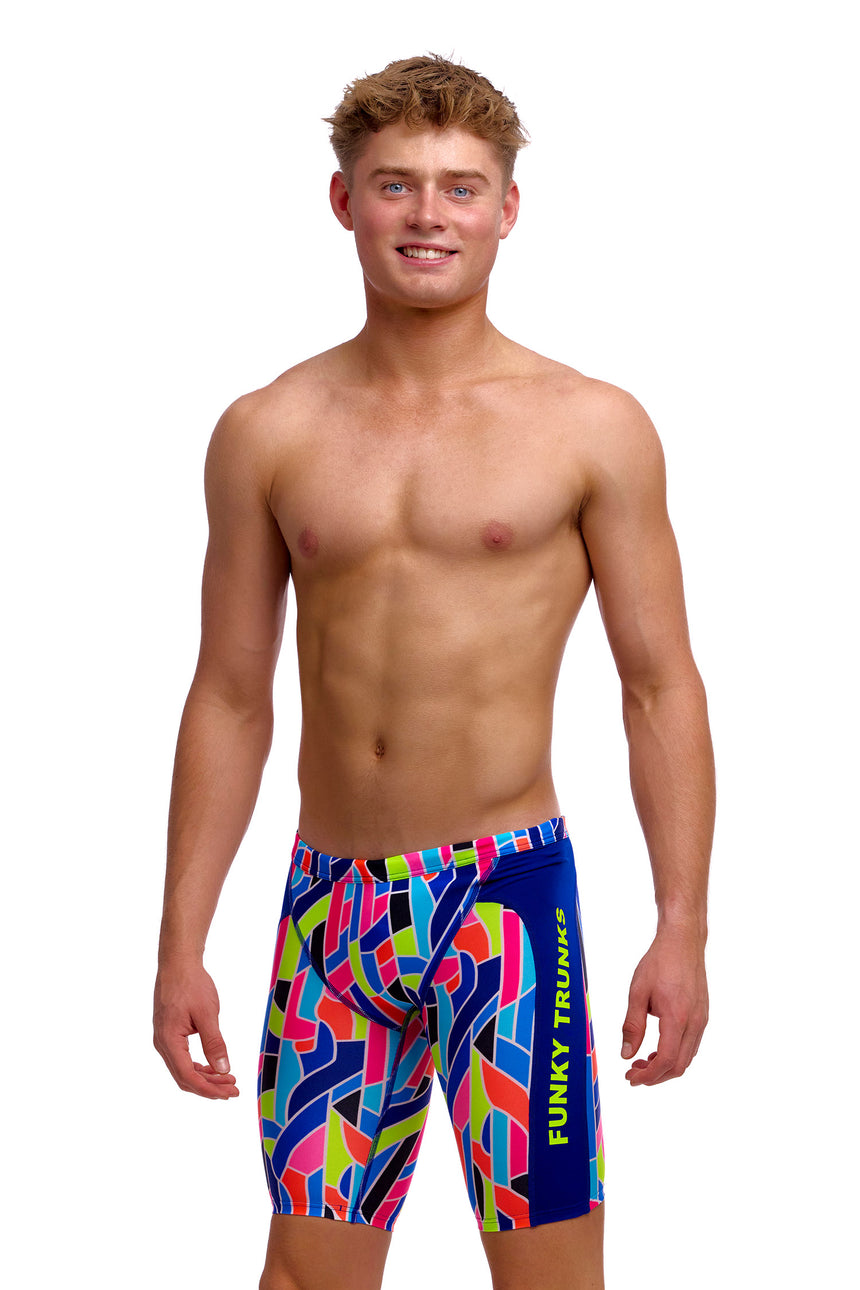 Funky Trunks Jongens zwemjammer Fault Lines