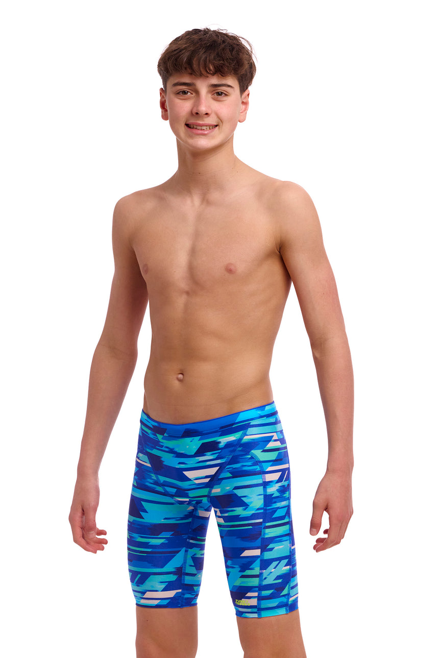 Funky Trunks Boys Swim Jammer Pace Racer