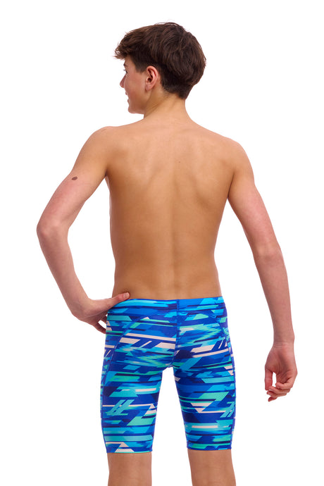 Funky Trunks Boys Swim Jammer Pace Racer