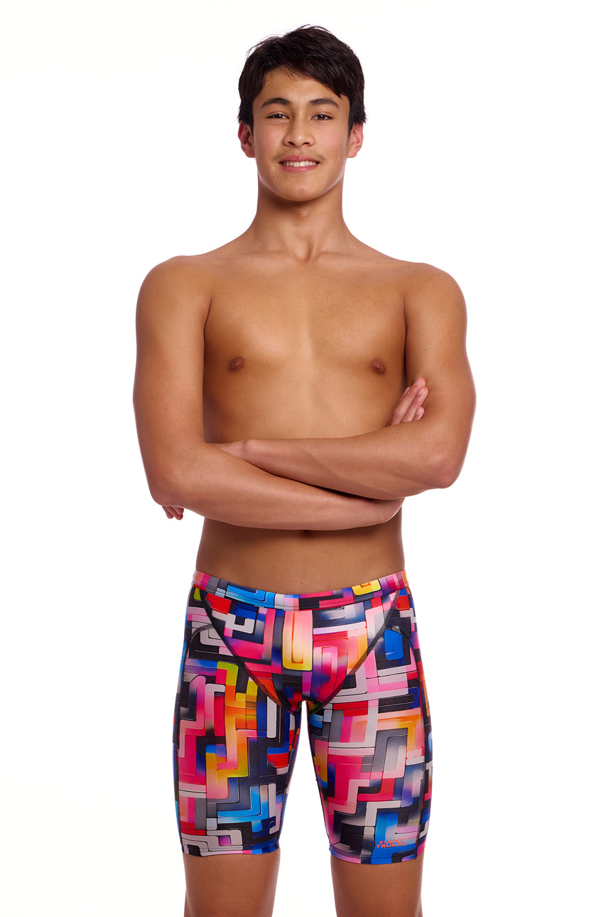 Funky Trunks Jongens Zwemjammer Training Putty Rules