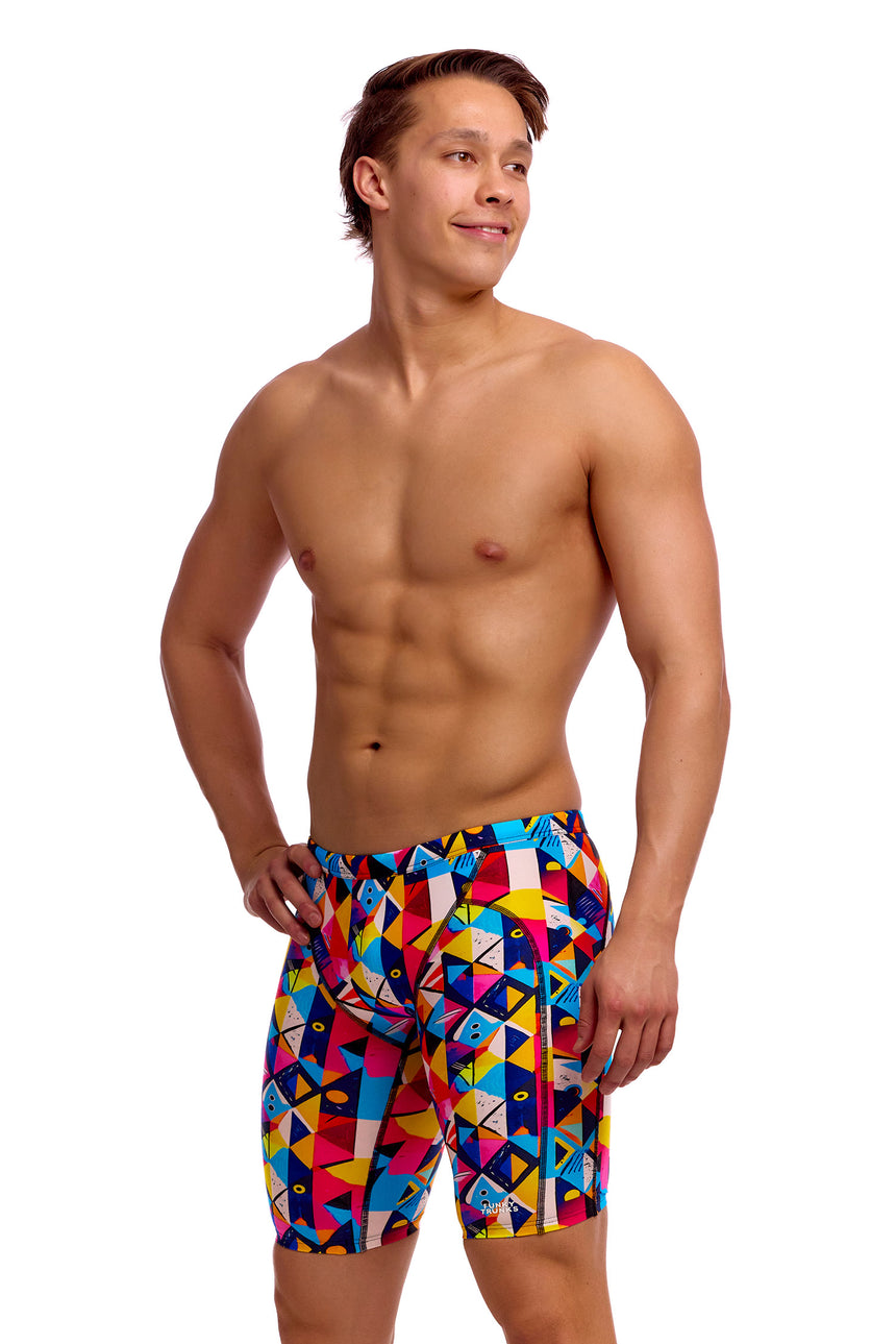Funky Trunks Zwemjammer Training Broken Blox