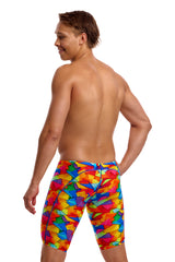 Funky Trunks Men's Training Swim Jammer Try the Lot additional view on model
