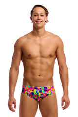 Funky Trunks Seamed Zwemslip Mess Match
