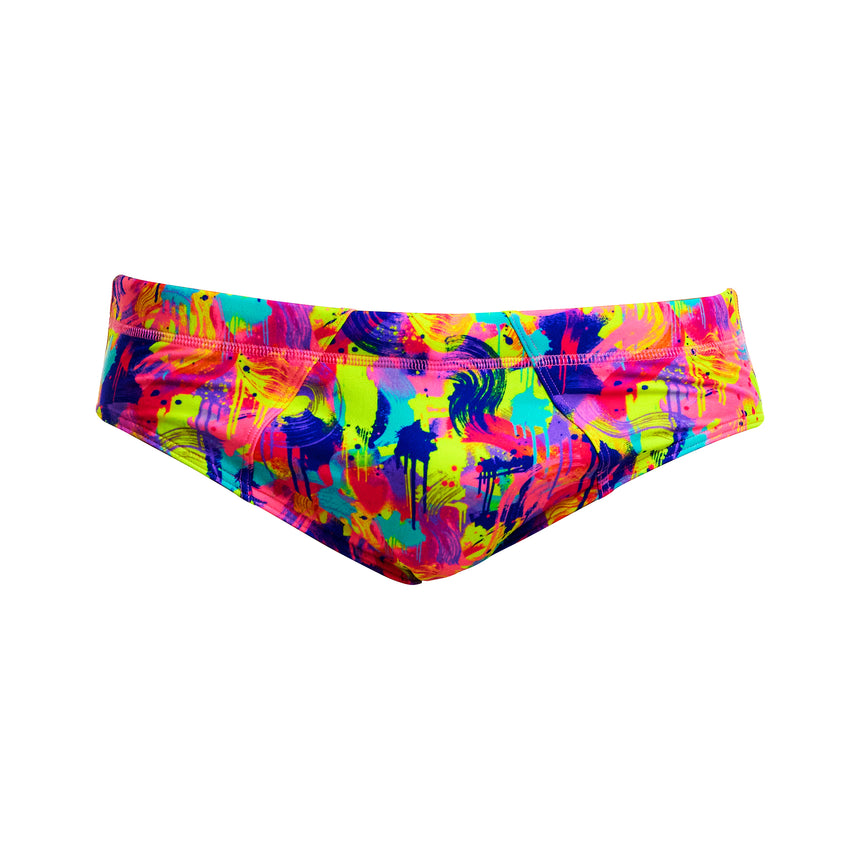 Funky Trunks Seamed Swim Brief Mess Match