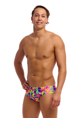 Funky Trunks Seamed Zwemslip Mess Match