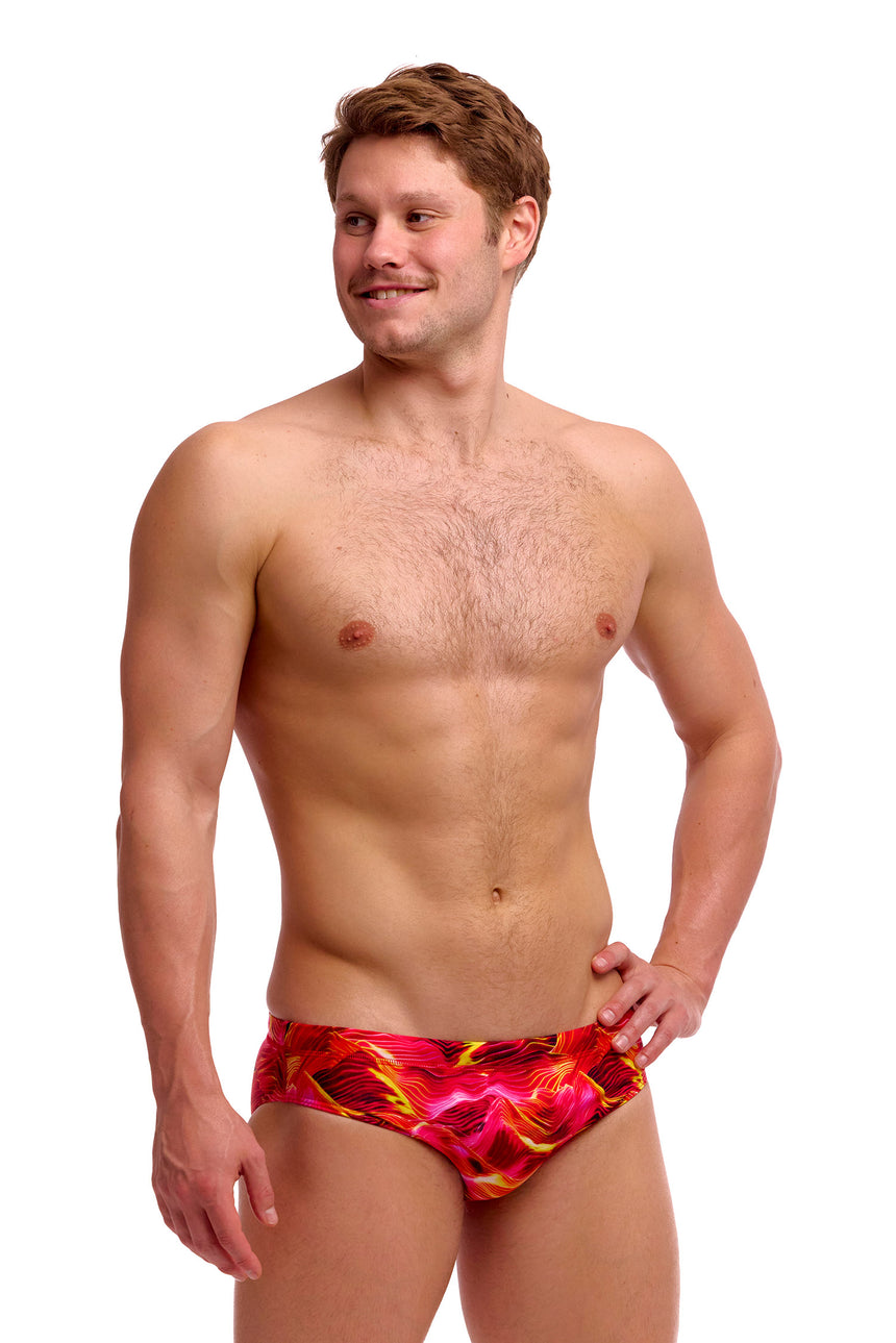 Funky Trunks Heren zwemslip Saucy Sonar