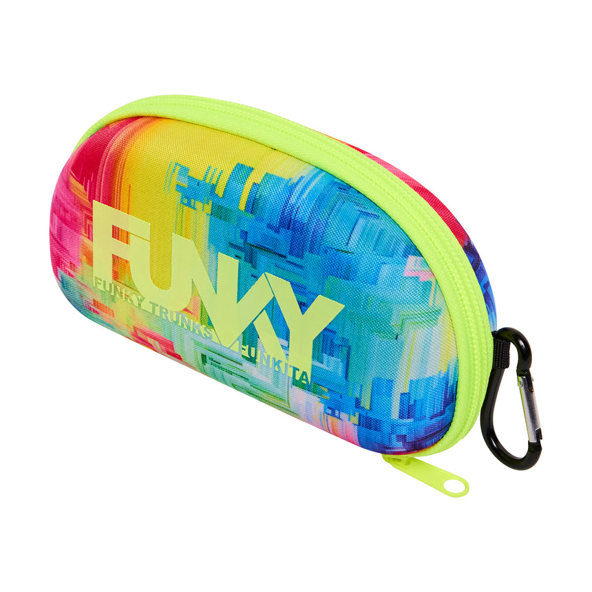Funky Case Closed Goggle Case Falling Colours alternate view