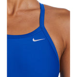 Nike Badpak Solid Racerback Blauw