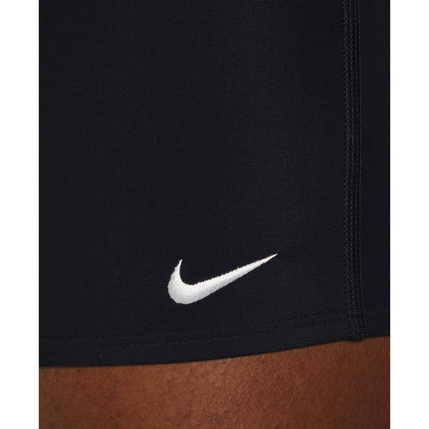 Nike Zwemboxer Solid Square Leg Zwart