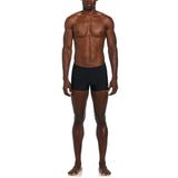 Nike Zwemboxer Solid Square Leg Zwart