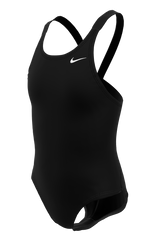Nike Girls Swimsuit Hydrastrong Solid Fastback Black
