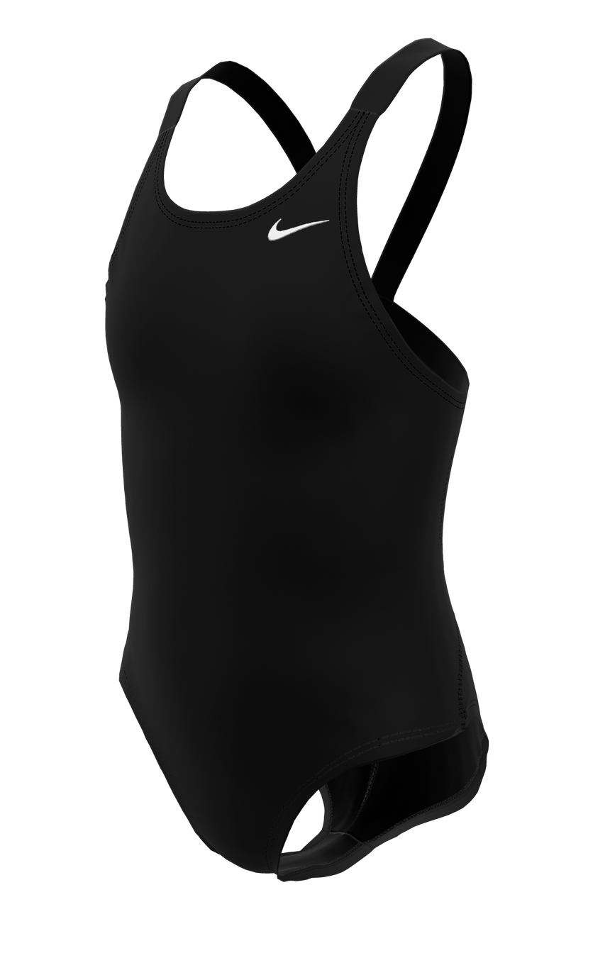 Nike Meisjes Badpak Hydrastrong Solid Fastback Zwart