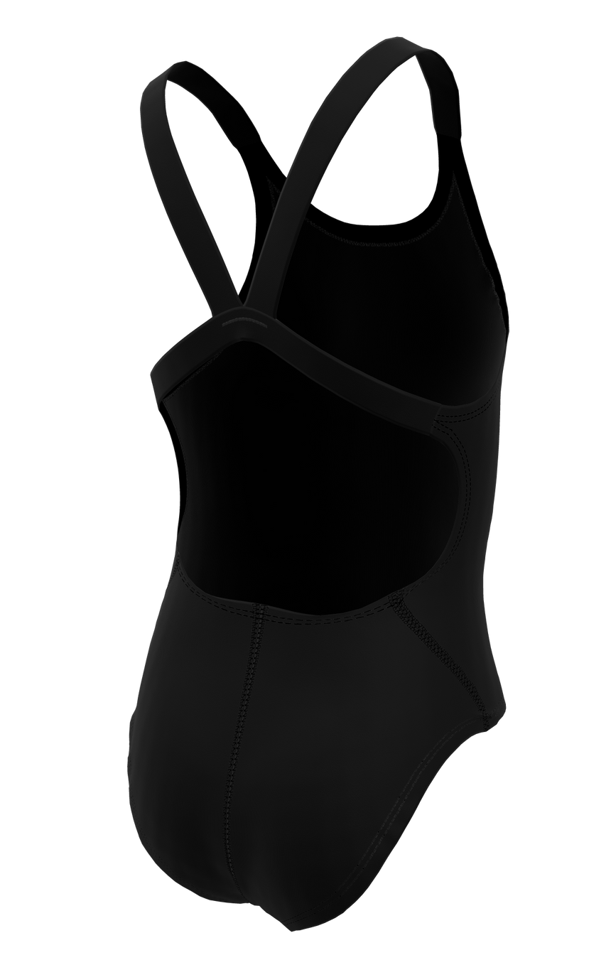 Nike Meisjes Badpak Hydrastrong Solid Fastback Zwart