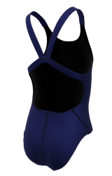 Nike Girls Swimsuit Hydrastrong Solid Fastback Navy