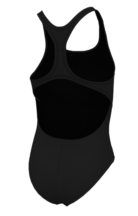 Nike Girls Swimsuit Racerback Solid Black