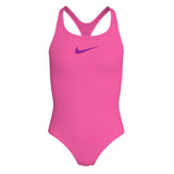 Nike Meisjes Badpak Racerback Solid Roze