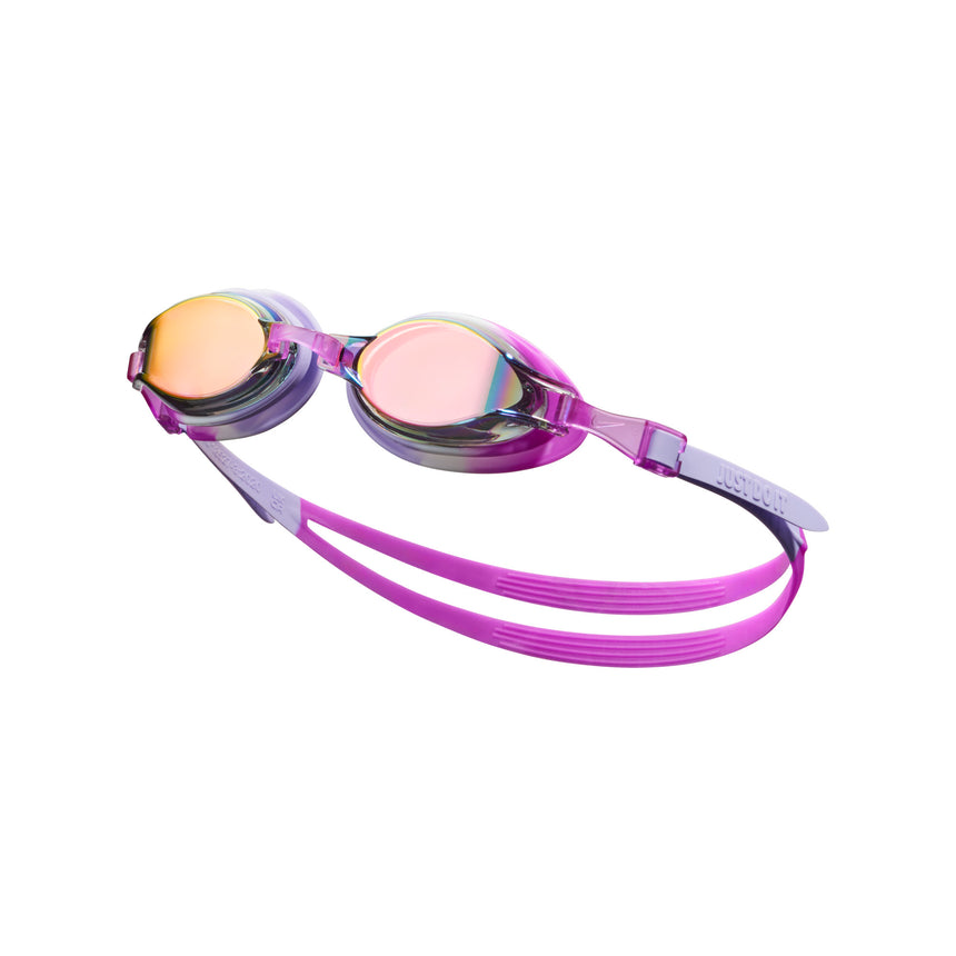 Nike Kinder Schwimmbrille Chrome Mirrored Lila