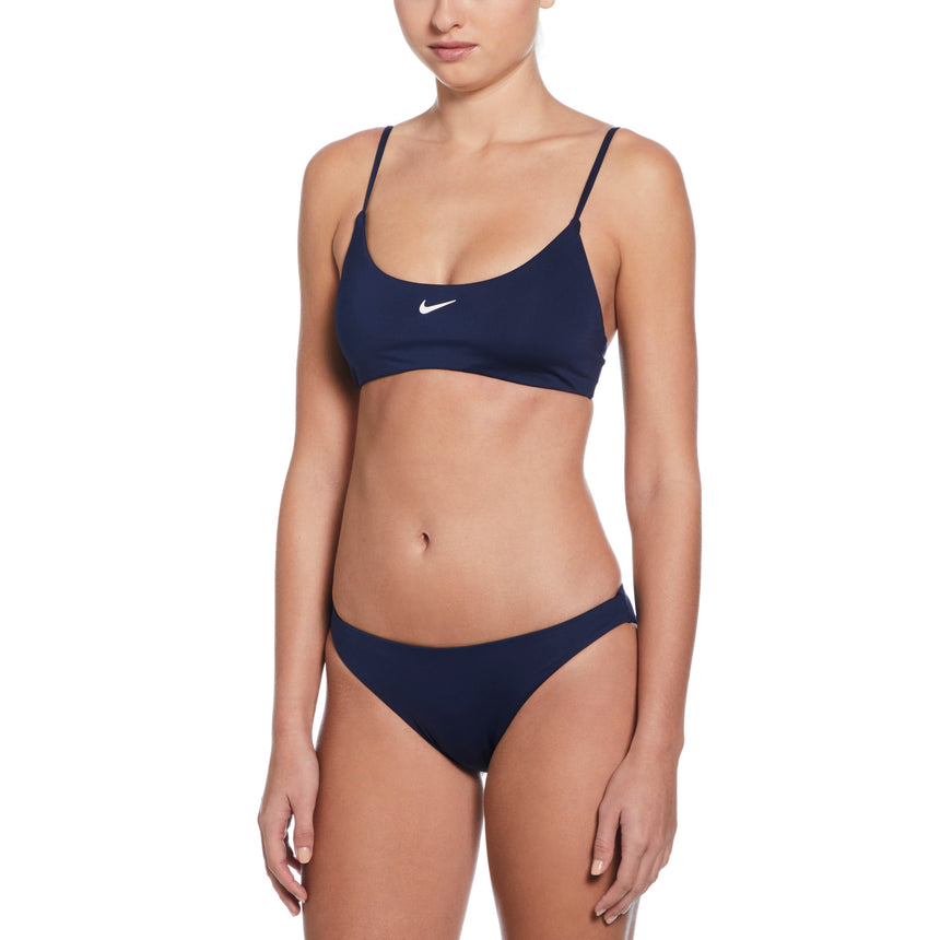 Nike Bikini Set Bralette Solid Navy