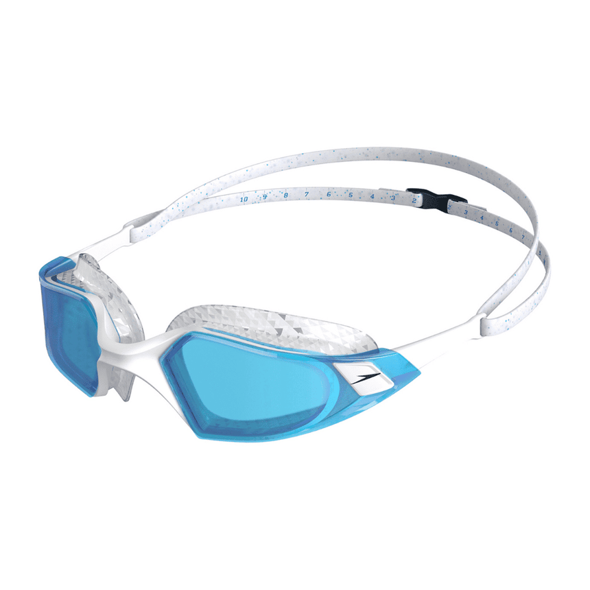 Speedo Schwimmbrille Aquapulse Pro Weiß/Blau