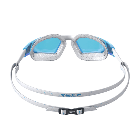 Speedo Schwimmbrille Aquapulse Pro Weiß/Blau