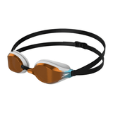 Speedo Wettkampf Schwimmbrille Fastskin Speedsocket 2 Mirror Schwarz/Weiß
