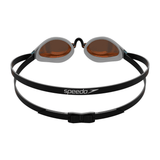 Speedo Wettkampf Schwimmbrille Fastskin Speedsocket 2 Mirror Schwarz/Weiß