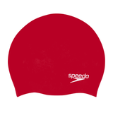 Speedo Kids Swim Cap Moulded Silicone Red