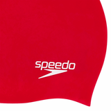 Speedo Kids Swim Cap Moulded Silicone Red