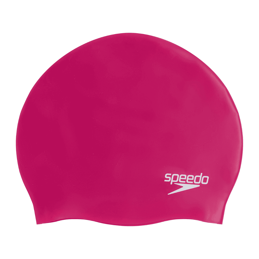 Speedo Badmuts Plain Moulded Silicone Roze