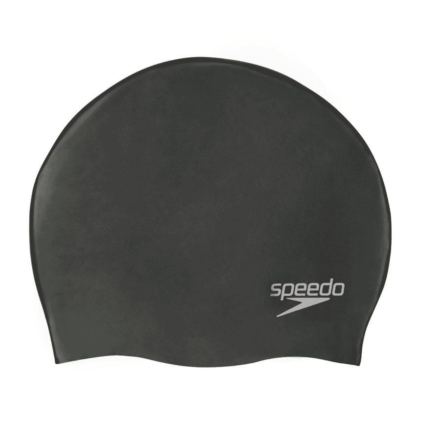 Speedo Badmuts Plain Moulded Silicone Zwart